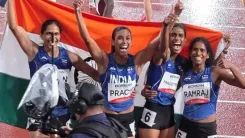 Sikkim CM Tamang hails India's 4x400m relay gold at Asian Games 2026