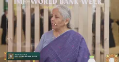 Sitharaman addresses Atlantic Council at IMF-World Bank Meetings