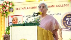 Sitharaman at SRC Platinum Jubilee: Women as Growth Leaders