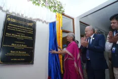 Sitharaman Inaugurates SBI-Funded Sports Complex in Tiruchuli