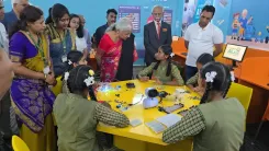Did Sitharaman Launch a Project for AI, STEM & Robotics Labs in Karnataka's Government Schools?