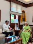 Sitharaman Meets MDMK MP Durai Vaiko at Parliament House