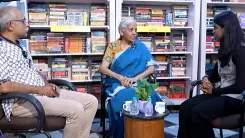 Sitharaman Visits Higginbothams Bookstore in Chennai