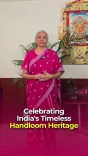 Sitharaman wears Mekhela Chador, champions handloom on National Day
