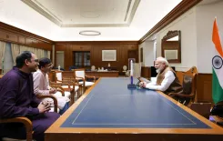 Skyroot Aerospace meets PM Modi after Vikram-1 orbital success