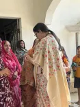 Smriti Irani Visits Amethi Martyr's Family After BSF Jawan Dies in Ladakh