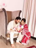 What Name Did Sonarika Bhadoria and Vikas Parashar Choose for Their Daughter?
