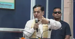 Sonowal at Nijut Moina & Nijut Babu Aasoni cheque event in Dibrugarh