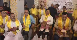 Sonowal attends Bangiya Durgabari's 100-year Puja launch in Tinsukia