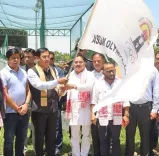 Sonowal Flags Off Assam Olympic Association Flood Relief Mission from Dibrugarh