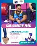 Sonowal Hails Jhandu Kumar's Bronze at CWG 2026