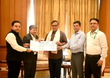 Sonowal: Indian Ports Association gives ₹5 cr to Assam flood relief
