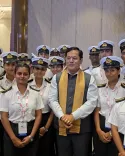 Sonowal meets maritime cadets in Ahmedabad, backs India's seafarer push