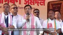 Sonowal targets Rahul Gandhi, Congress in sharp political post