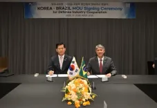 South Korea inks MOU with Brazil to bolster cooperation in defence industry