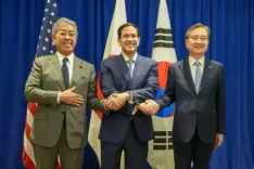 South Korea, US, Japan reaffirm push for North Korea denuclearisation after leader Kim rebuff