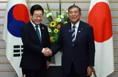 South Korean President Lee, Japan's Ishiba set to hold summit talks in Busan