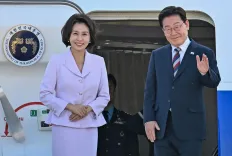 South Korea's Lee Jae Myung returns after 11-day tour spanning US tech, South America