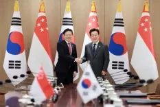 South Korean Prez Lee, Singaporean PM agree to establish strategic partnership