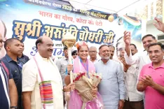 Arundhati Chaudhary's CWG gold celebrated by Speaker Birla in Kota-Bundi
