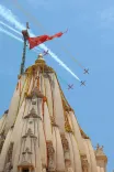 IAF Suryakiran air show at Somnath Temple: Modi hails 'Bhakti and Shakti' display