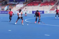 Hockey Nationals Day 3: Rajasthan thrash Gujarat 6-2; Kerala, Jharkhand draw