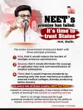 Stalin calls for NEET abolition, says it has failed on all counts