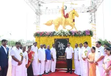 Did Stalin Just Unveil a Memorial Stadium for the Freedom Fighter Maaveeran Pollan?