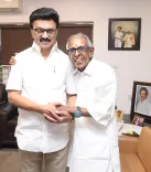 Stalin pays tribute to centenarian freedom fighter Lakshmi Kanthan Bharathi