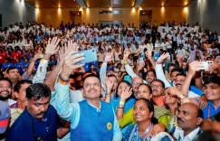 Devendra Fadnavis launches drug-free campus drive in Navi Mumbai