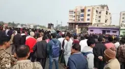 Students protest in Hazaribagh alleging irregularities in Jharkhand CGL exam results