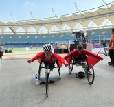 Did Swiss para-athlete Catherine Debrunner clinch 5000m T54 gold at the World Para Athletics Championships?