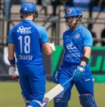 टी20 सीरीज: इब्राहिम जादरान का अर्धशतक, अफगानिस्तान ने जिम्बाब्वे को दिया 181 रन का लक्ष्य  