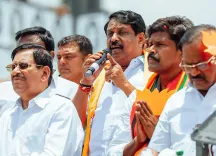 Tamil Nadu BJP demands removal of CM Vijay-likeness Vinayagar idol in Chennai