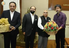 Tamil Nadu CM Joseph Vijay meets Hinduja Group leadership
