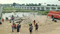 कृष्णगिरि में गणेश विसर्जन के दौरान कॉलेज छात्र की नदी में डूबकर मौत, प्रशासन पर लापरवाही के आरोप