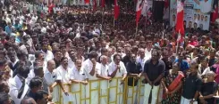 तमिलनाडु : मदुरै निगम में अनियमितताओं को लेकर विरोध-प्रदर्शन