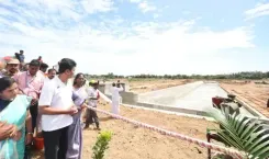 तमिलनाडु : उदयनिधि स्टालिन ने बाढ़ सुरक्षा तटबंध निर्माण कार्य का किया निरीक्षण