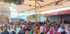 शारदीय नवरात्रि: दतिया के मां पीतांबरा पीठ में उमड़ी भक्तों की भीड़, बगलामुखी-धूमावती दर्शन को देशभर से पहुंचे श्रद्धालु