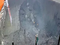 TBM Durga breaks through at Victoria Metro station on Kolkata Purple Line