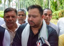 Tejashwi Yadav accuses Bihar govt of misusing police against RJD candidate in Patna