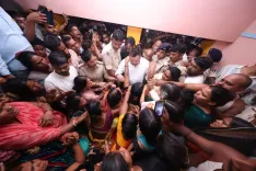 Tejashwi Yadav visits Raghopur Diyara boat tragedy families