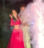 Did Tejasswi Prakash and Karan Kundrra Have a Joyous Diwali Celebration with Family?