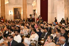 Who Are the Leaders Congratulating the New Chief Justice of India?