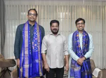 Telangana CM meets Skyroot Aerospace founders in Delhi