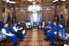 Telangana CM Revanth Reddy meets AKDN chief, seeks help for Musi revival and heritage projects