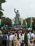 Telangana Congress leaders detained in 'Chalo Lok Bhavan' march, Hyderabad