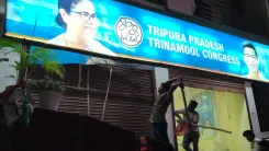 What Happened in Agartala with the Trinamool Office?