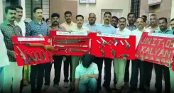 ठाणे में पुलिस ने छापा मारकर बरामद किया हथियारों का जखीरा, एक अपराधी गिरफ्तार