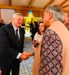 Tharoor Dines With Netflix Co-CEO Ted Sarandos